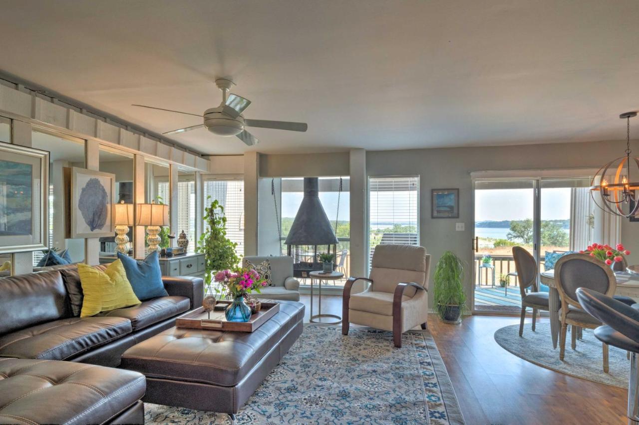 Waterfront Lake Travis Home With Pool Access! Point Venture Экстерьер фото